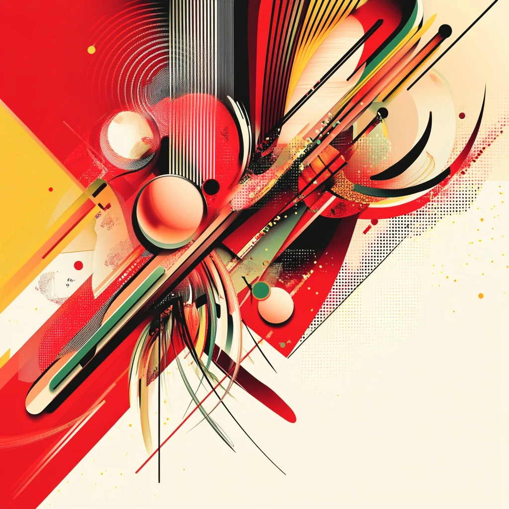 动感模块化创意背景