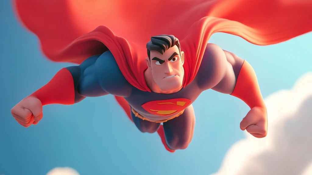 红斗篷英雄飞翔战