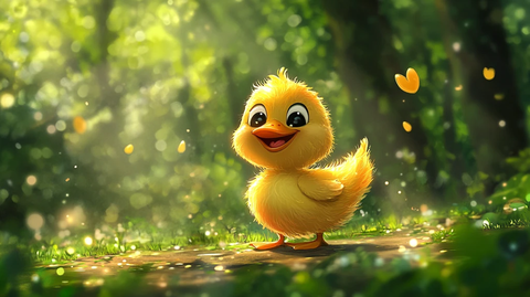 小黄鸭壁纸