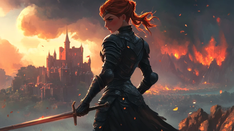 黑甲女剑士城堡战