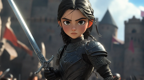 黑甲女剑士城堡战