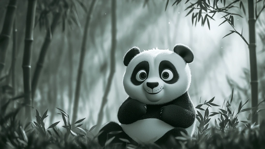 卡通熊猫壁纸