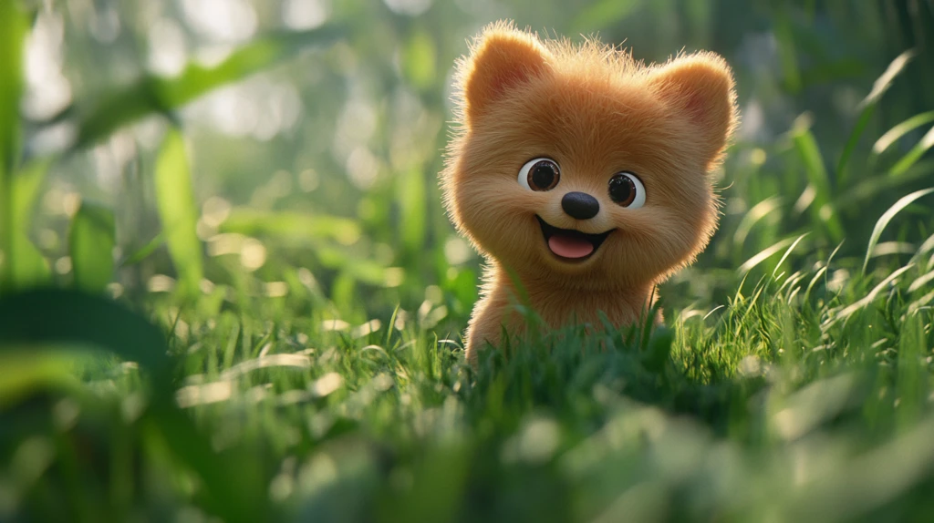 小狗草地冒险记