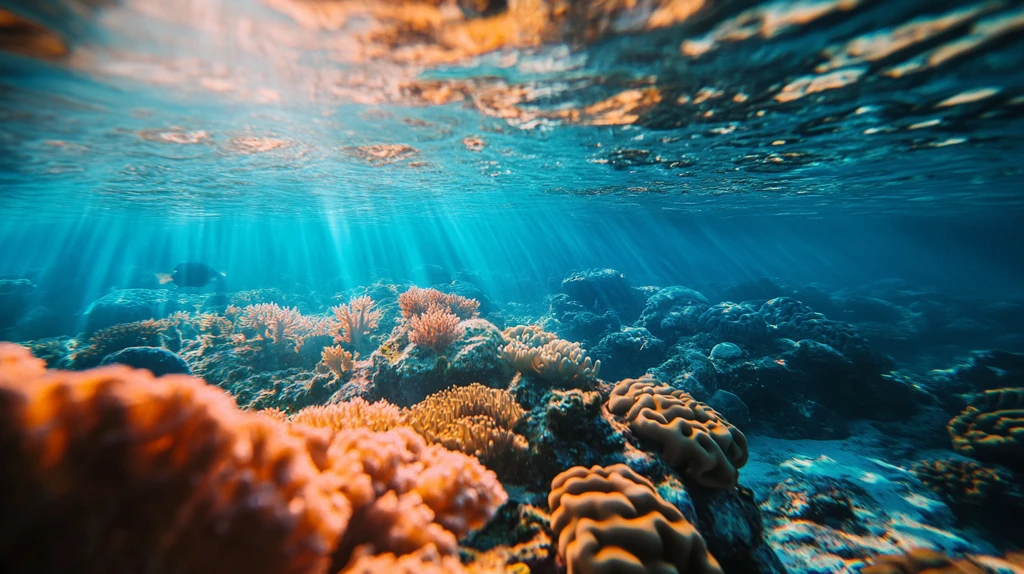 软珊瑚海底风光