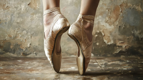 牛皮纸做的舞鞋