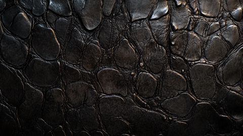 鳄鱼皮腹部纹理