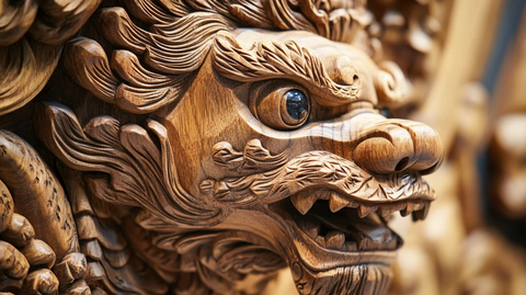 木雕工艺细节