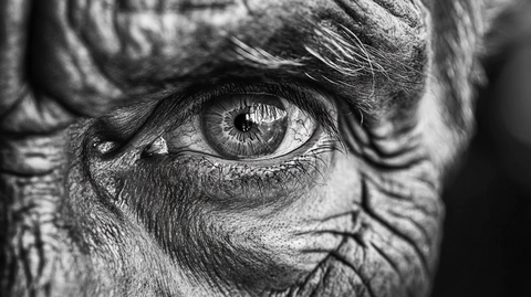 倭黑猩猩的眼睛