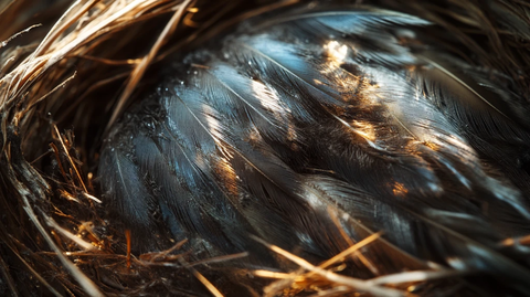 鸟羽巢生细观察