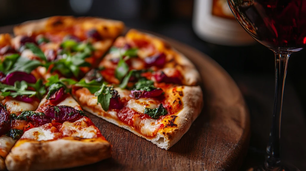 红酒披萨牛排