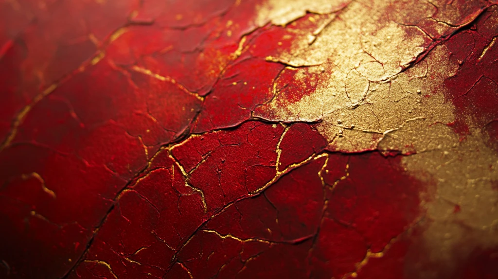 开裂漆皮