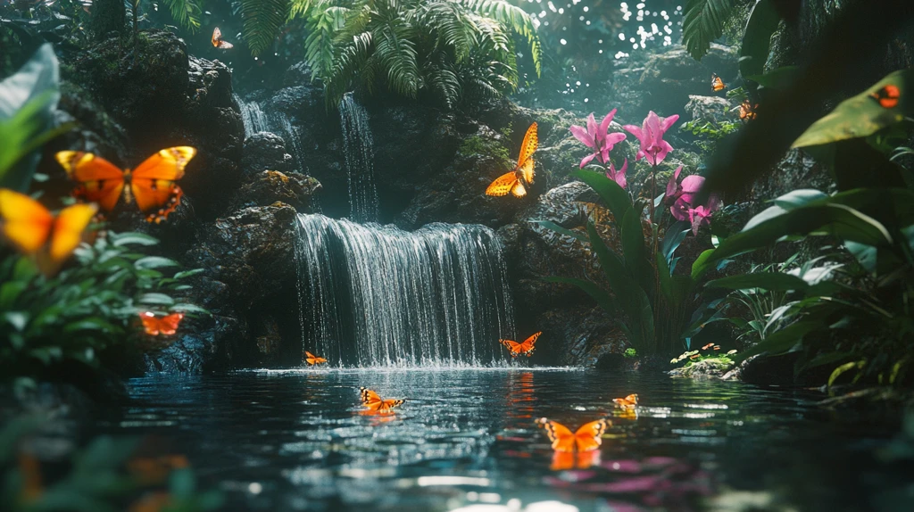 热带雨林模拟场景