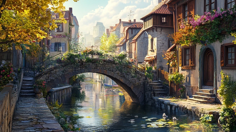 欧美小镇情景主题