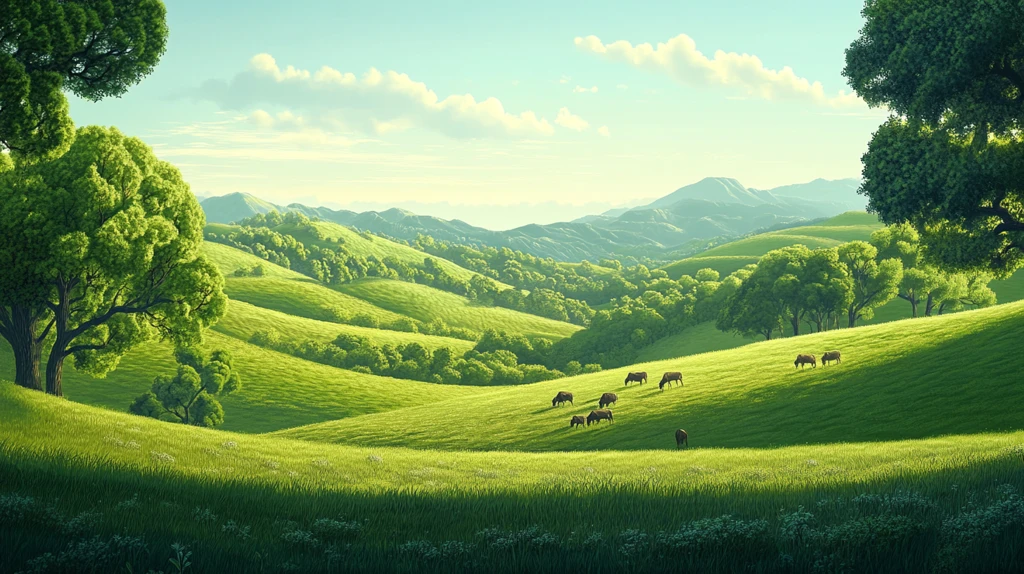 超宽幅田园景色