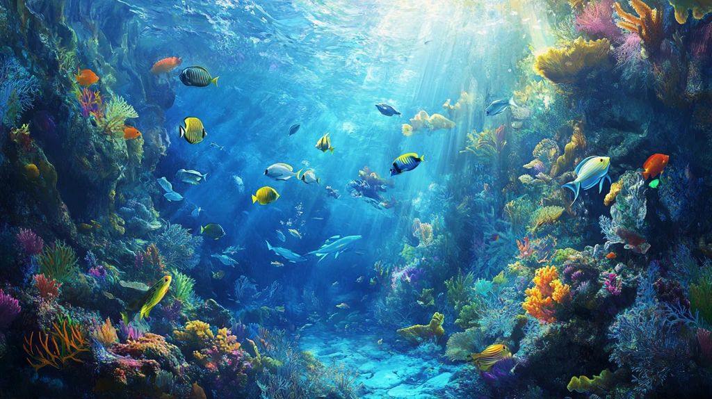 海底世界立体背景