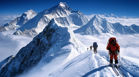 攀登世界最高峰