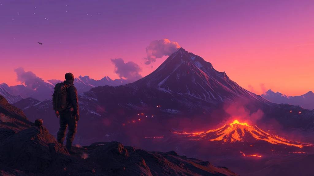 火山日出与高山徒步