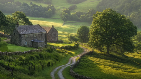 欧美乡村田园风景
