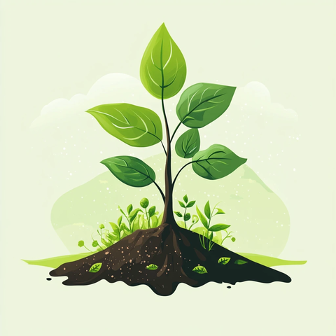 环保种植植树园艺