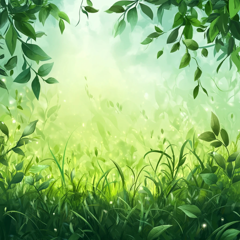 阳光草地阳光绿叶