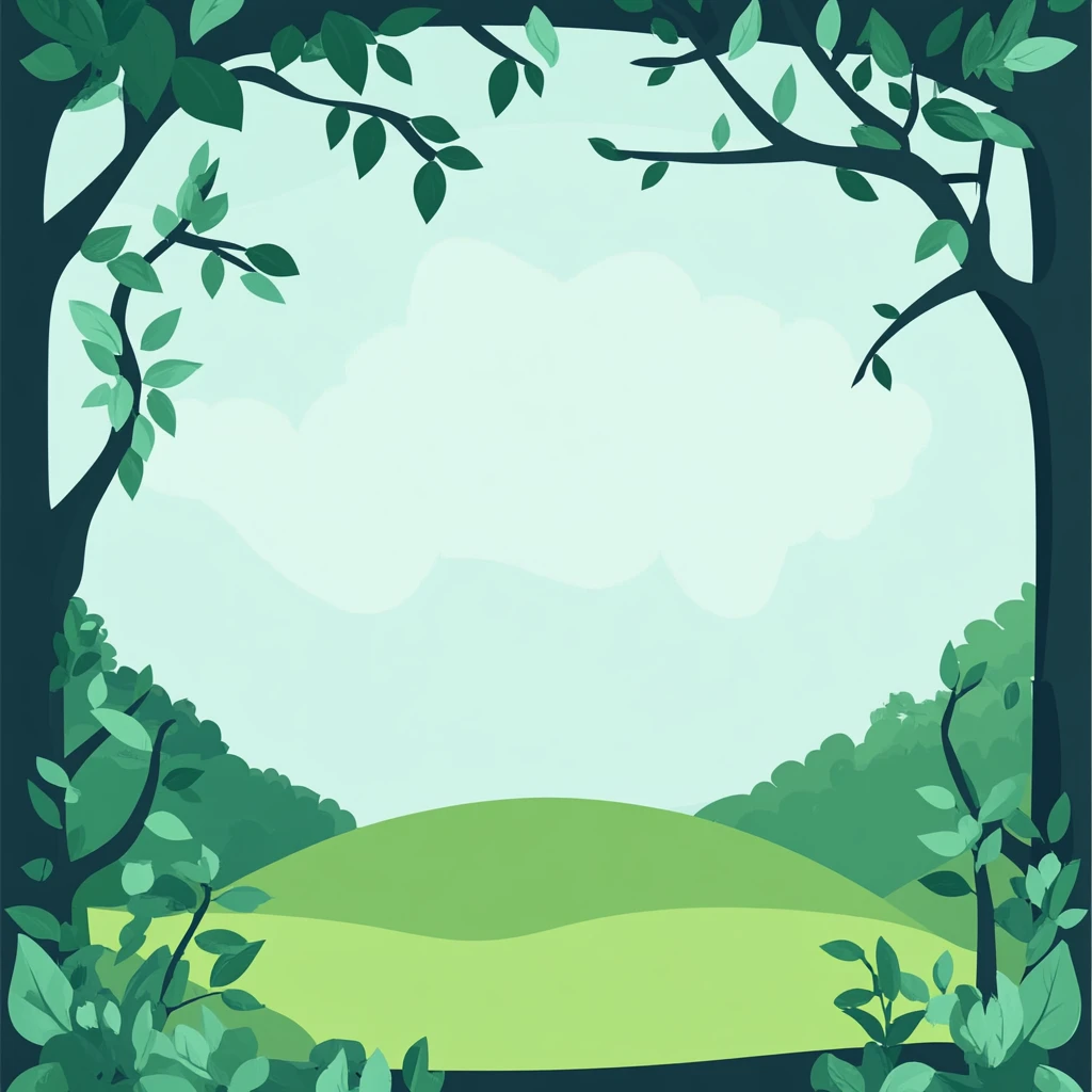 自然风光森林插图素材