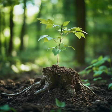 环保种植植树园艺