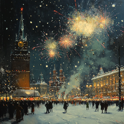 新年俄罗斯