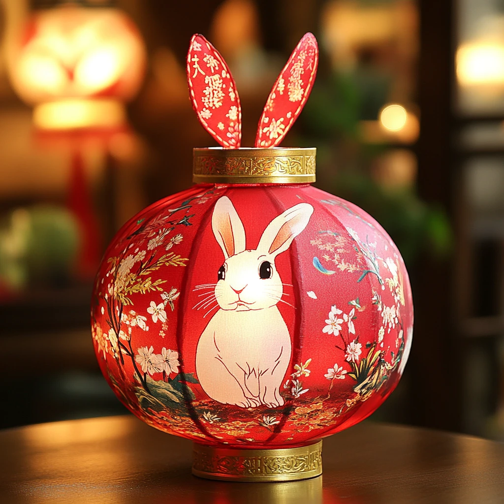 兔年装饰摆件