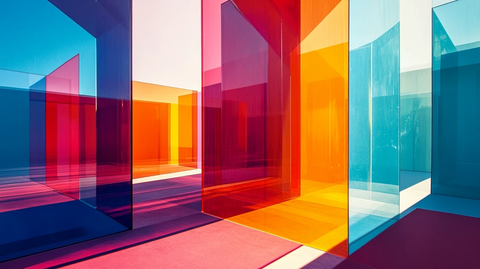 几何图形的色彩构成