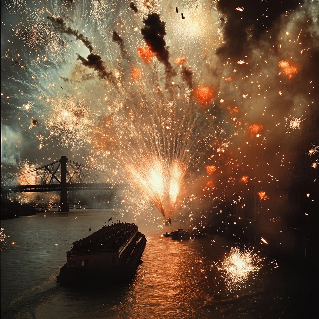 市长就职烟花庆典