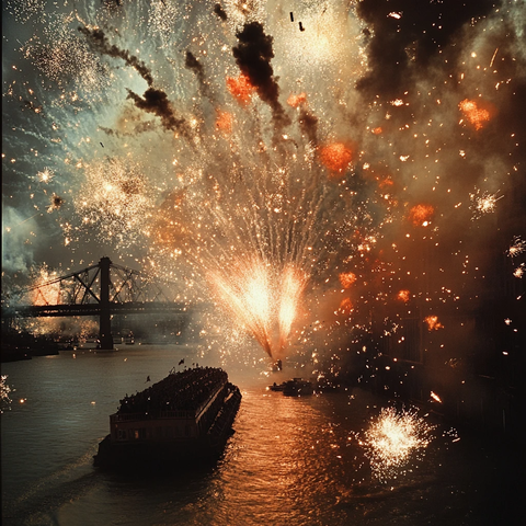 市长就职烟花庆典