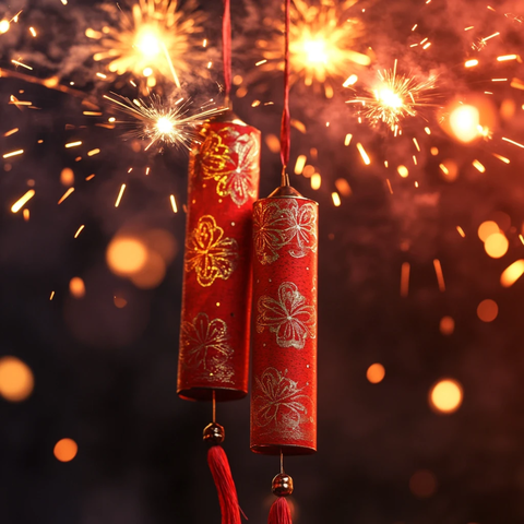 喜庆烟火烟花福袋