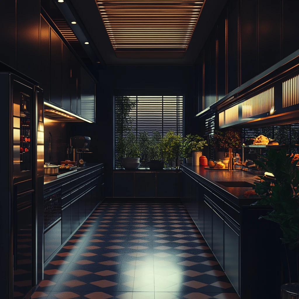 现代高端意式橱柜