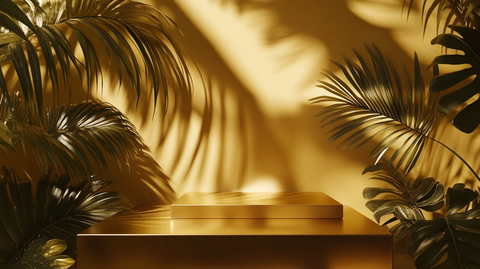金色展示台