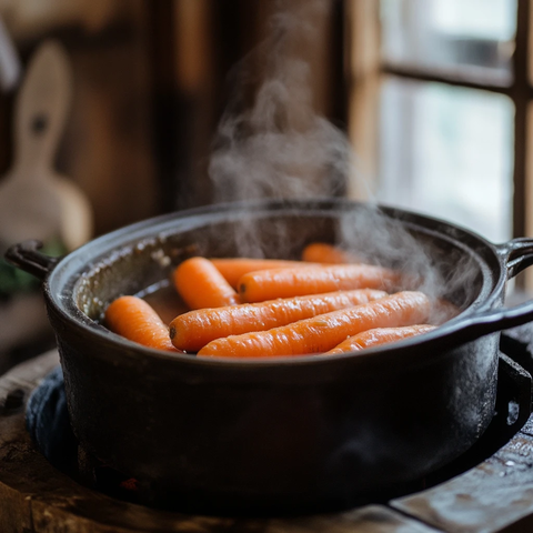 砂锅原味胡萝卜