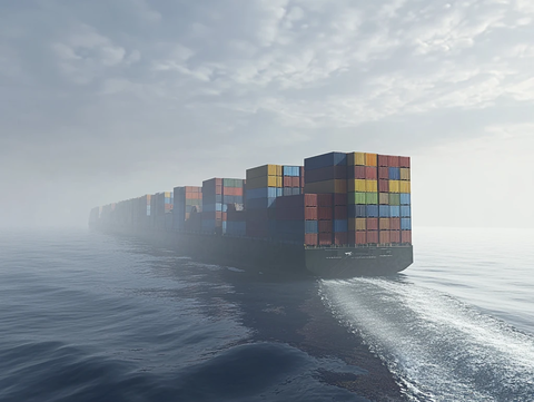 集装箱海上