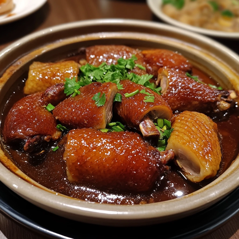 红烧狮子头八宝饭