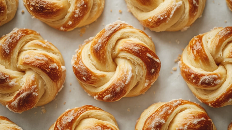 扭结饼干与椒盐卷饼