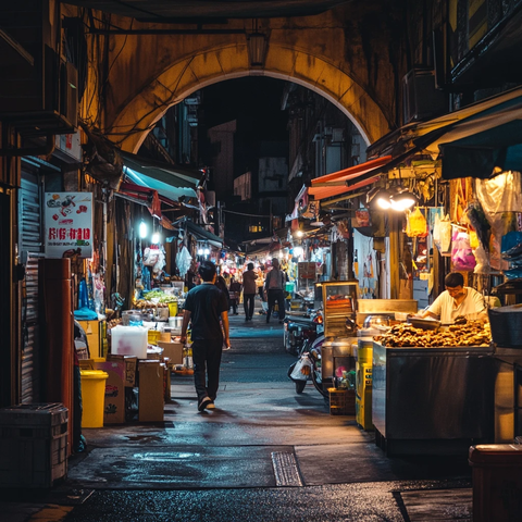 人间烟火菜市场