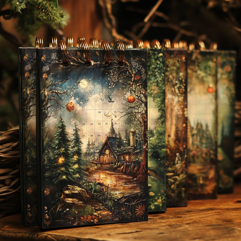 圣诞节台历