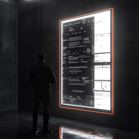 现代科技广告牌