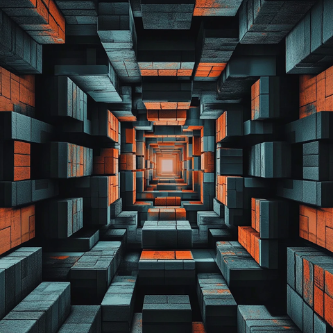 视觉立体效果背景