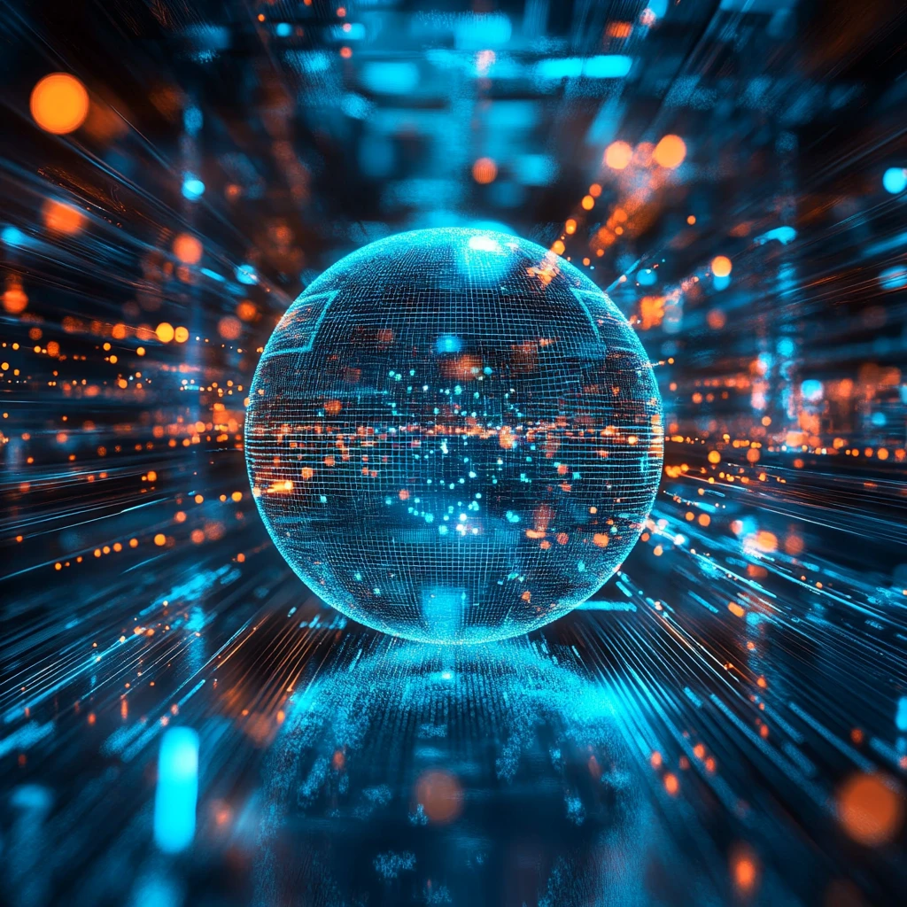 网络科技大数据背景