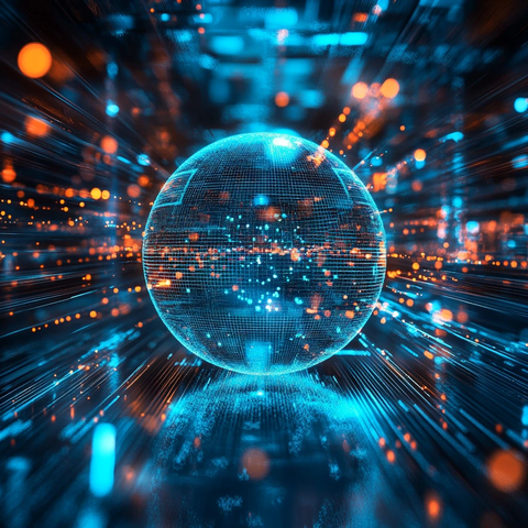 网络科技大数据背景