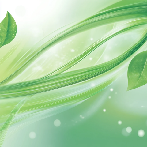 线条绿色环保背景