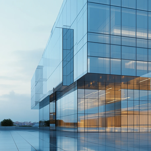 玻璃金属材质建筑