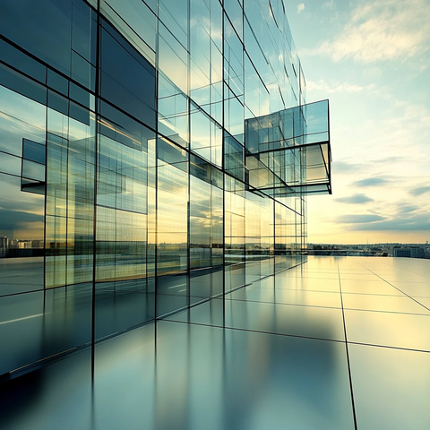 玻璃金属材质建筑