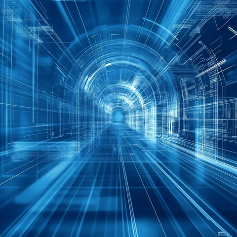 科技感隧道