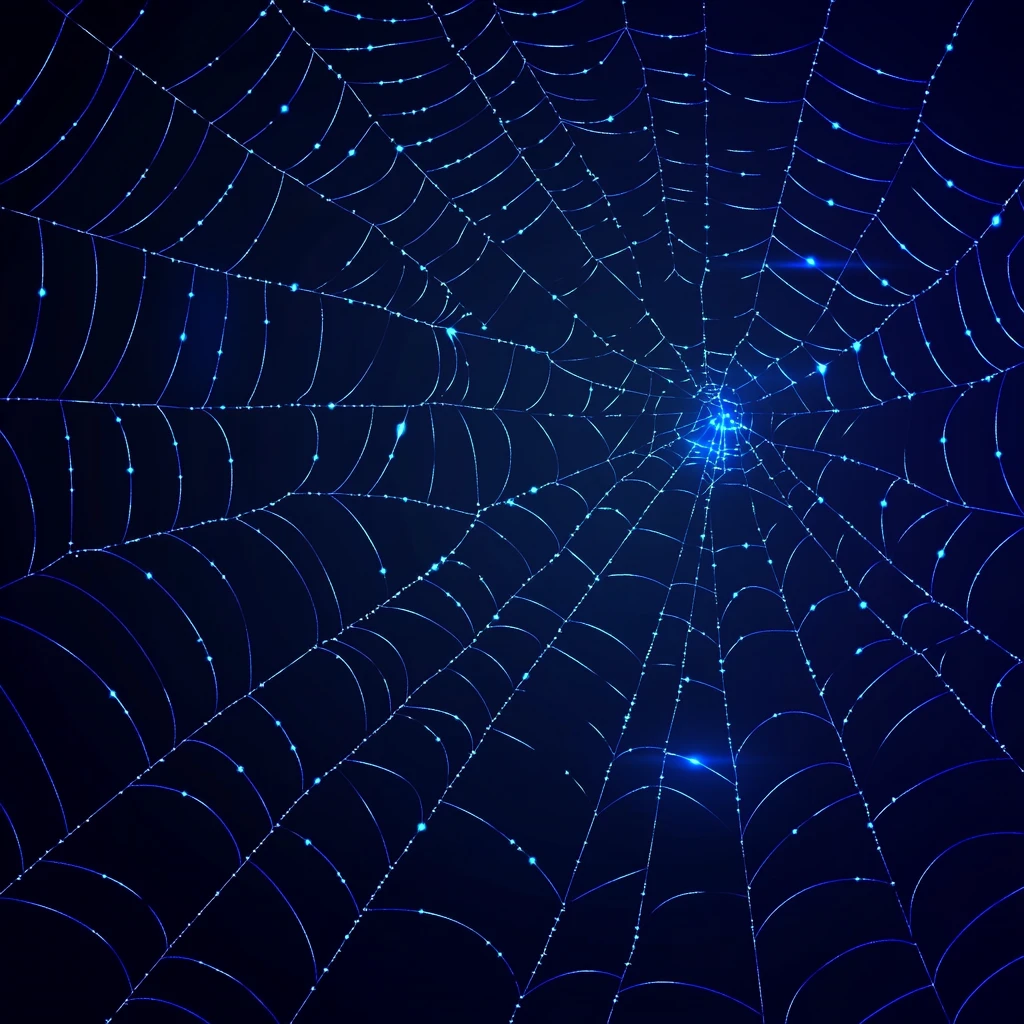 蜘蛛网背景素材