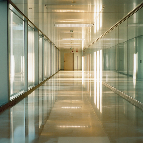 走廊玻璃